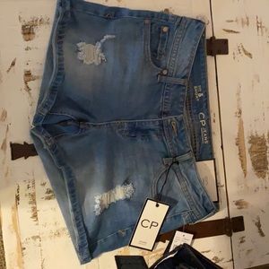 Celebrity Pink Denim Shorts